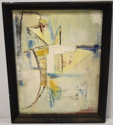 WILLIAM MOODY ABSTRACT OIL PAINTING