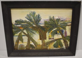 WILLIAM MOODY TROPICAL LANDSCAPE PAINTING