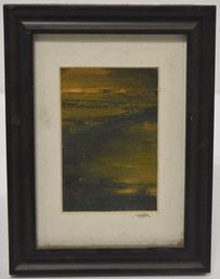 WILLIAM MOODY ABSTRACT OIL PAINTING