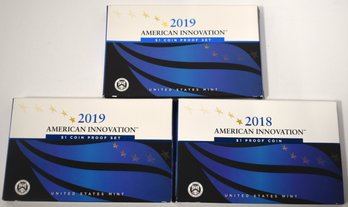 AMERICAN INNOVATION ONE DOLLAR PROOF SETS