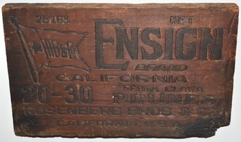 SM. WOODEN CRATE SIGN