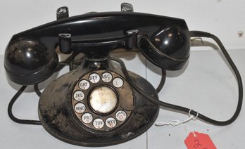 VINTAGE BELL SYSTEMS ROTARY DESK PHONE