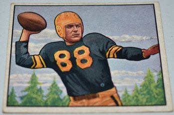 JIM FINKS 1950s  BOWMAN FOOTBALL CARD