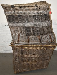 (2) LG. VINTAGE STORAGE BASKETS