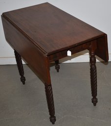 N.E. SHERATON MAHOGANY DROPLEAF TABLE