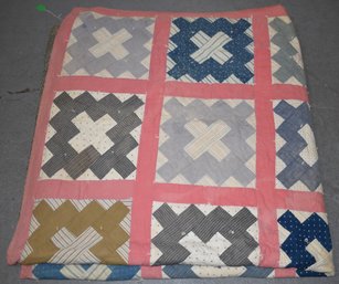 VINTAGE HAND TIED QUILT