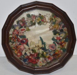 VICTORIAN FLORAL SHADOW BOX