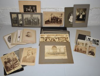 LOT OF KEENE RELATED CABINET CARD PHOTOS