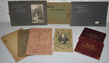 BOX LOT LOCAL KEENE NH REALTED EPHEMERA