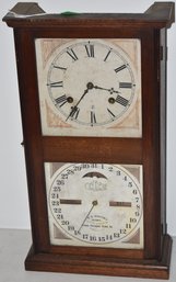 H.B. HORTON ITHACA CALENDAR CLOCK