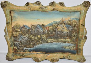 VITNAGE GERMAN PAINTED METAL PLAQUE