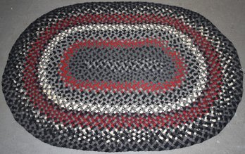 OVAL BRAIDED RUG