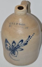 DECORATED 1 GAL E & L. P. NORTON CROCK