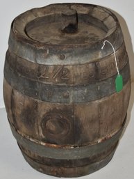 SM. WEST END BREWING CO. WOODEN BARREL KEG