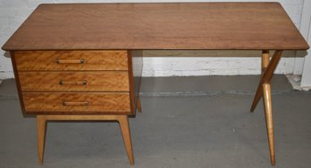 MID CENTURY MODERN DESK BY RENZO RUTILI FOR JOHNSON FURNITURE