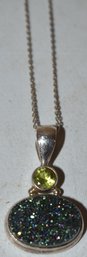 STERLING PENDANT W/ CHAIN