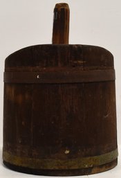 PRIMITIVE WOODEN MAKE-DO FUNNEL