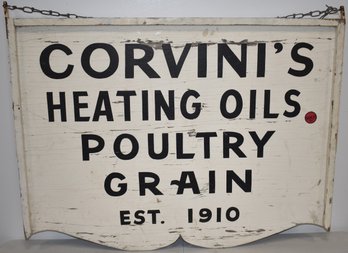 PAINTED TRADE SIGN