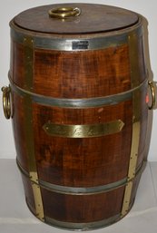 BARREL FORMED COOLER W/ ZINC LINER