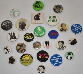 VITNAGE PIN BACK BUTTONS