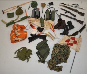 LOT VINTAGE G.I. JOE ACCESSORIES