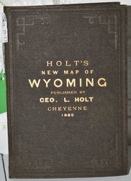 HOLTS NEW MAP OF WYOMING