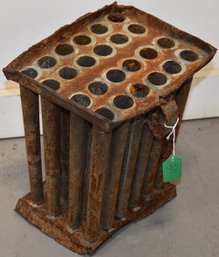 24 HOLE TIN CANDLE MOLD