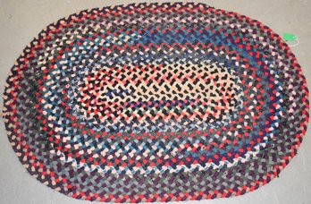 OVAL BRAIDED RUG