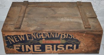 NEW ENGLAND BISCUIT BOX