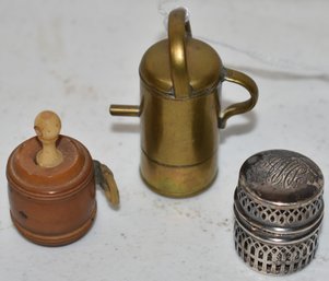 (3) ANTIQUE ITEMS OF VIRTUE