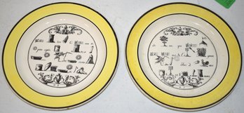 PR. PH CHOSEY FAIENCE THRANFER PLATES