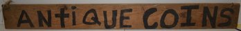 PAINTED WOODEN SIGN