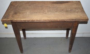 19TH CENT PAINTED SIDE TABLE