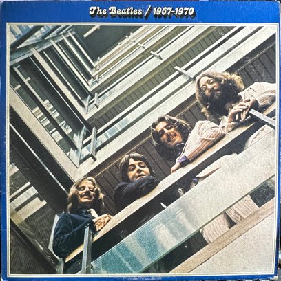 BEATLES 1967-1970 Blue Album 2 Lp Set Record