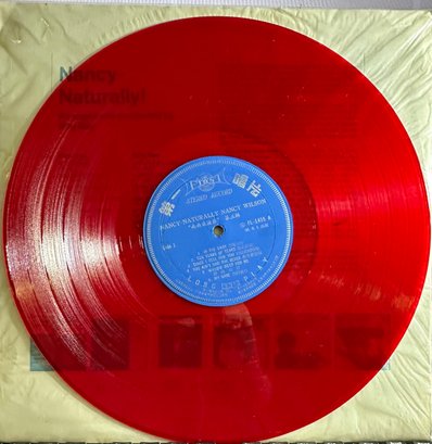Import NANCY NATURALLY Nancy Williams Red Color Vinyl Lp Record