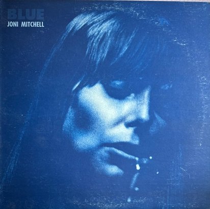 BLUE JONI MITCHELL RECORD LP