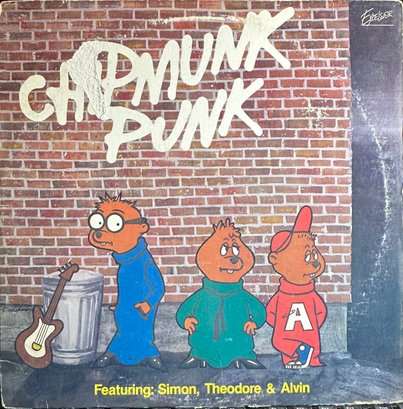 Chipmunk Punk RECORD LP