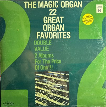 SEALED THE MAGIC ORGAN 22 GREAT ORGAN HITS  RECORD LP