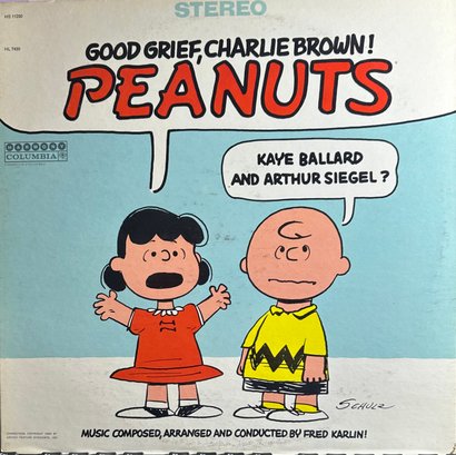 PEANUTS GOOD GRIEF CHARLIE BROWN! RECORD LP