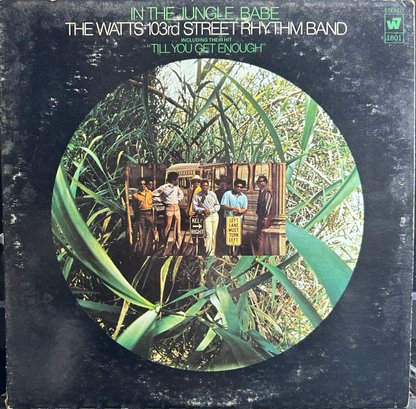 LP THE WATTS 103RD ST. RYTHM BAND IN THE JUNGLE BABE RECORD