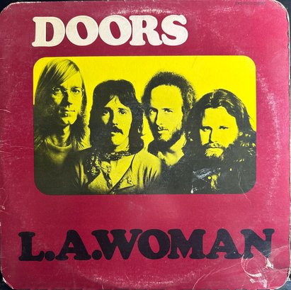 DOORS L.A. WOMAN LP RECORD