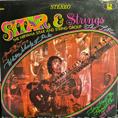 Sitar And Strings The Nirvana Sitar And String Group LP RECORD