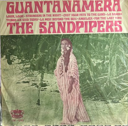 Import The Sandpipers Guantanamera Red Vinyl LP RECORD