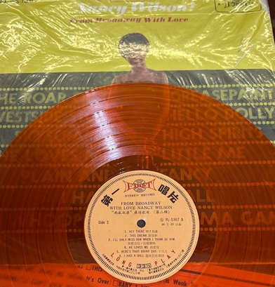 Import Nancy Wilson From Broadway With Love Vinyl Orange Vinyl LP RECORD