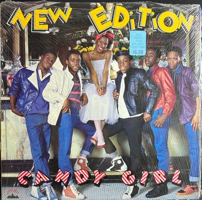 New Edition Candy Girl LP RECORD