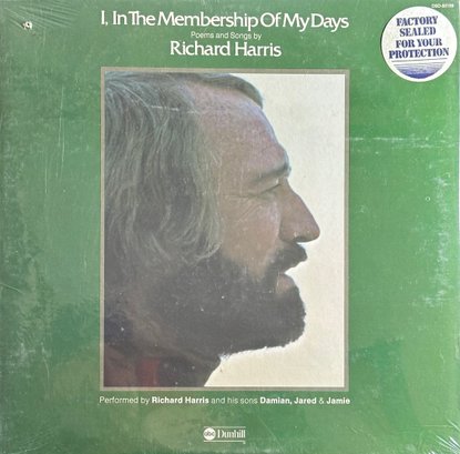 SEALED Richard Harris I, In The Membership Of My Days. RECORD LP