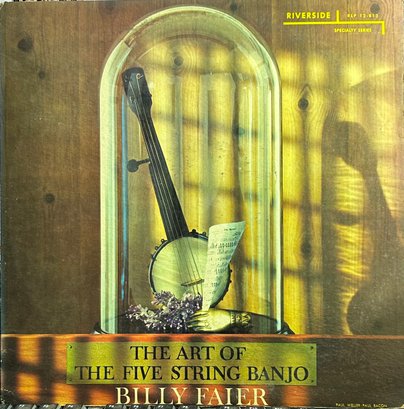BILLY FAIER THE ART OF THE FIVE STRING BANJO Lp, Record, Vinyl