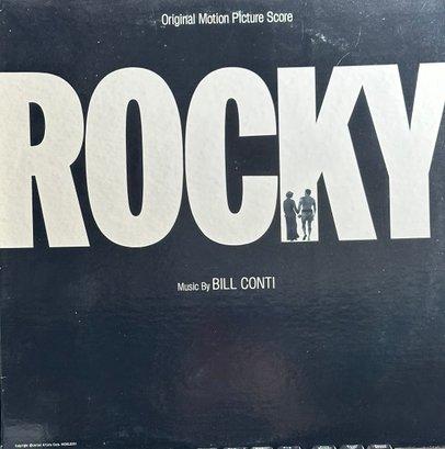 ROCKY MOTION PICTURE SCORE Record Lp