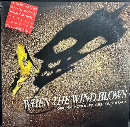When The Wind Blows Original Motion Picture Soundtrack David Bowie, Roger Waters,  Record Lp