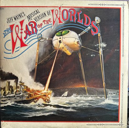 Jeff Wayne's The Musical Version Of The War Of The Worlds With Booklet Insert. Lp Record
